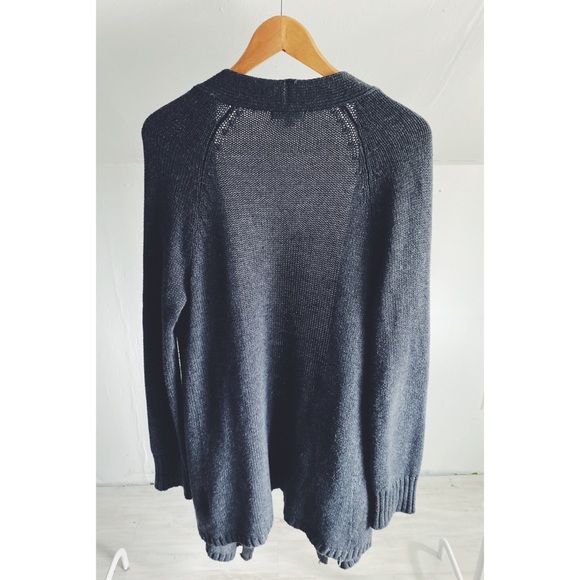 Gap Oversized Waterfall Open Front Knit Sweater - Picture 5 of 8